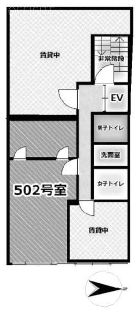 御徒町グランディアビル502 間取り図