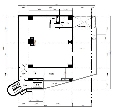 KKビル3F 間取り図