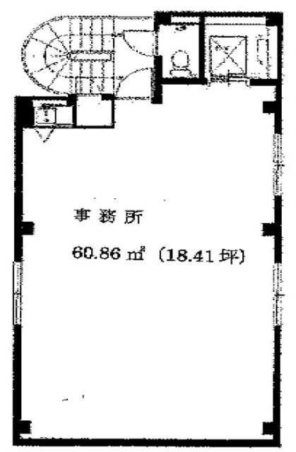 人材開発ビル3F 間取り図