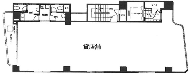 桃花源ビル2F 間取り図