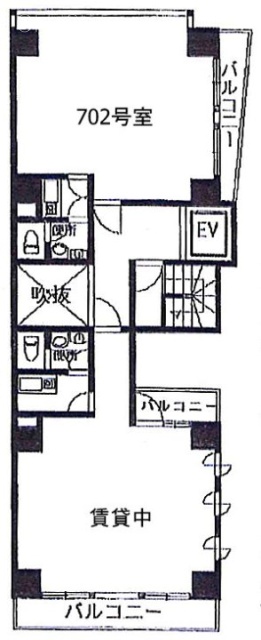 OHD練馬ビル702 間取り図