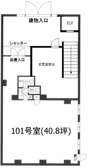 市ヶ谷ホワイトレジデンス101 間取り図