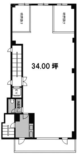 三貴丸ビル3F 間取り図