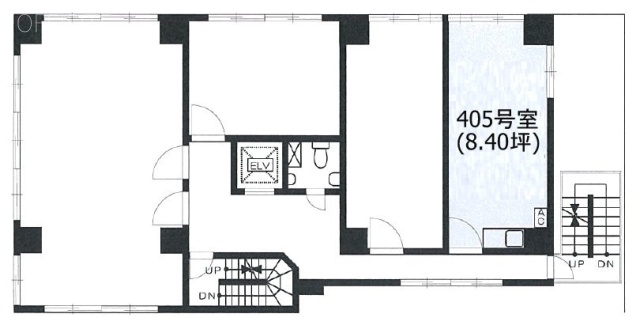 神田中央ビル405 間取り図