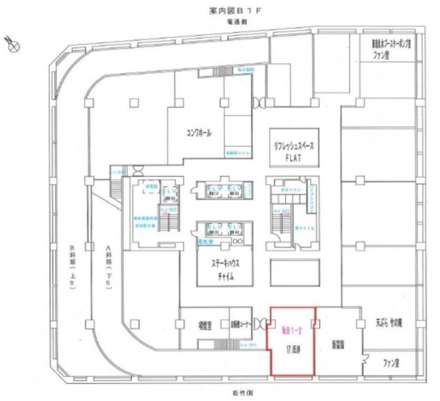 コンワビルB1F 間取り図