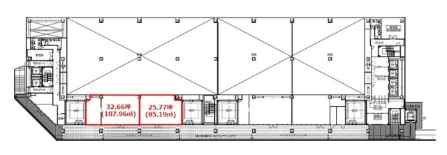 グランロジテラス品川2F 間取り図