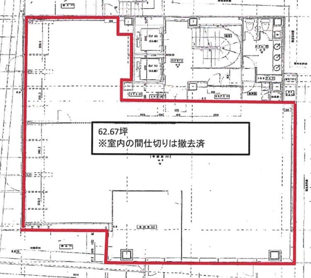 サンゴバンビル6F 間取り図