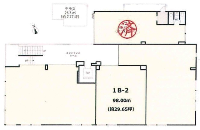 フォーラムたまプラーザ1B-2 間取り図