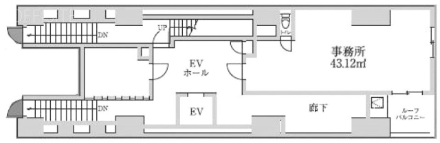 シュロス新横浜ビル2F 間取り図