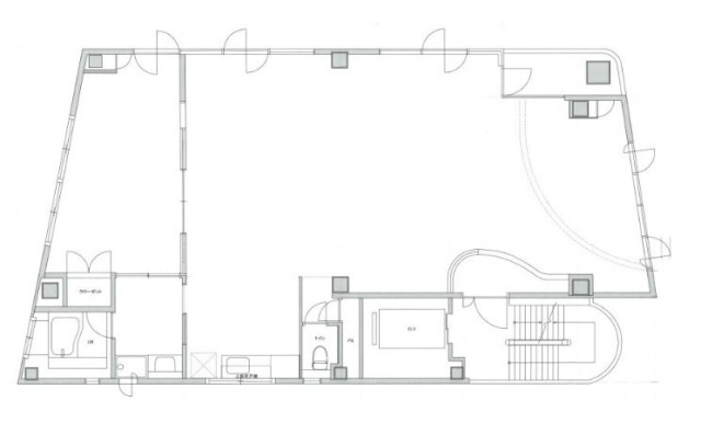 原宿山田ビル8F 間取り図