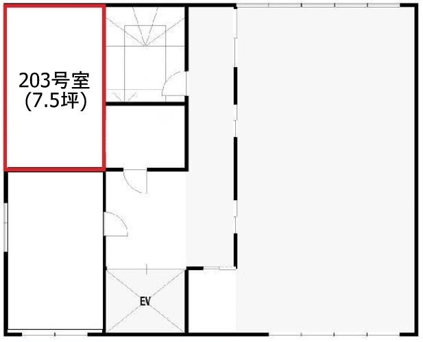 ガーデンフラット203 間取り図