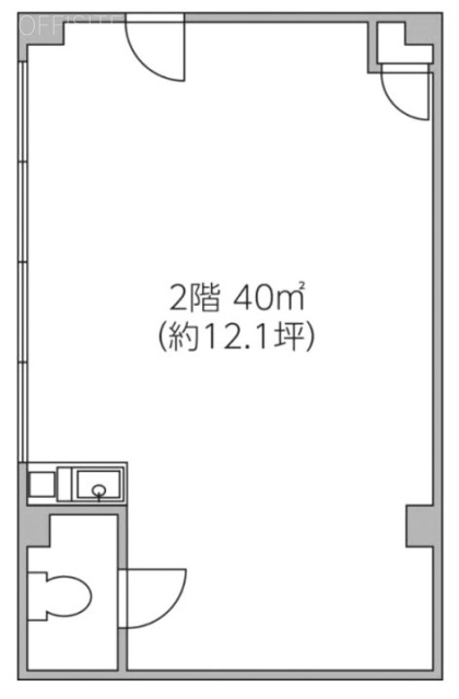 八重洲藤山ビル2F 間取り図