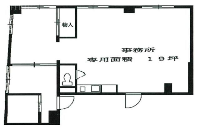 Espoir観音坂206 間取り図