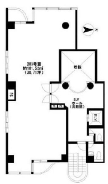 シルバースティック203 間取り図