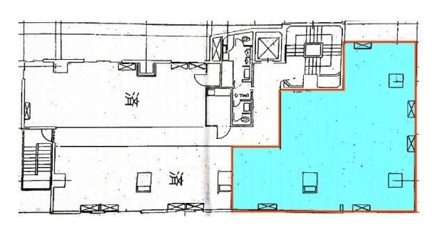 芝ロイヤービル2F 間取り図