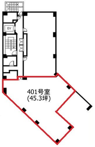 雅光園ビル401 間取り図