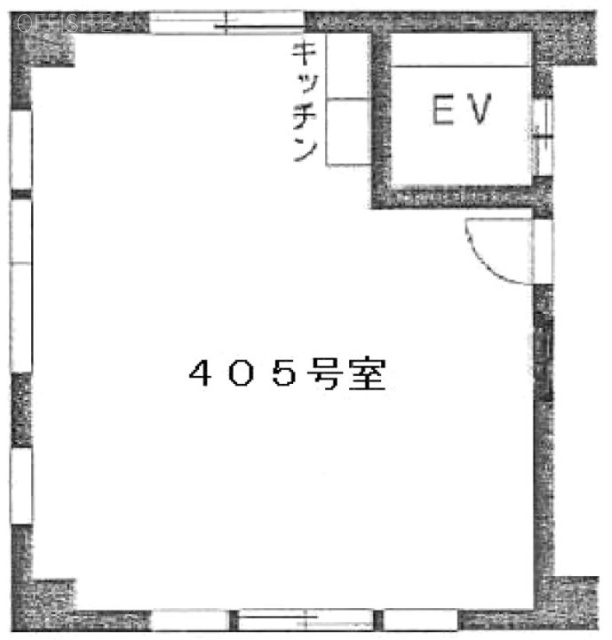 吉田ビル405 間取り図