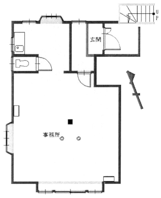 ベリーハウスⅡビル2F 間取り図