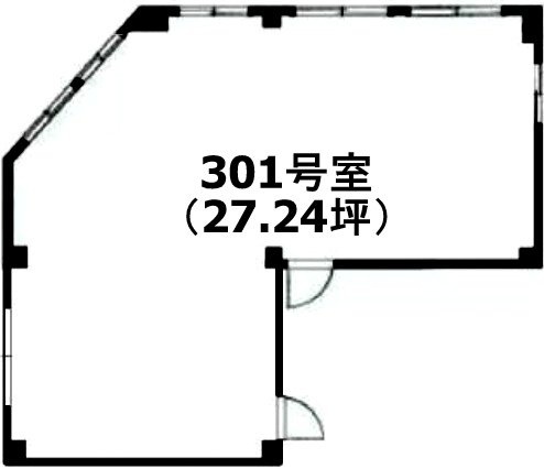 井上ビル301 間取り図