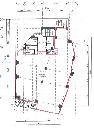 高田馬場アクセスビル2F 間取り図