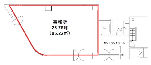 イトー駒込ビル1F 間取り図