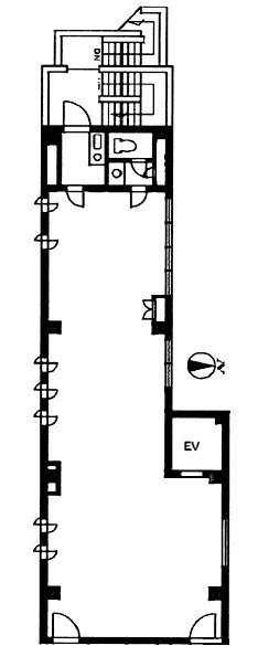 やわらぎビル6F 間取り図