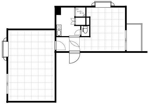 新南平台マンション604 間取り図