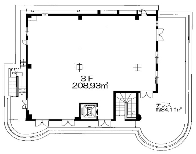 アイビル3F 間取り図