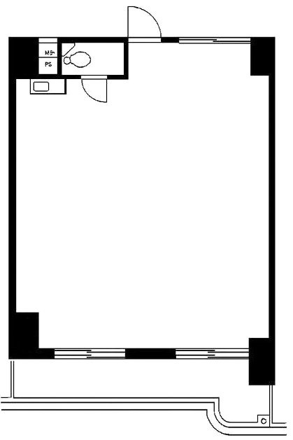 西新宿ダイヤモンドパレス812 間取り図