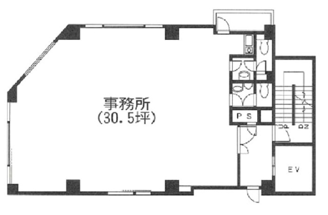 TOMビル6F 間取り図