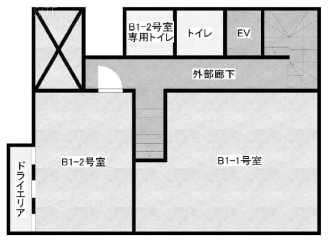 糠信(ぬかのぶ)ビル2 間取り図