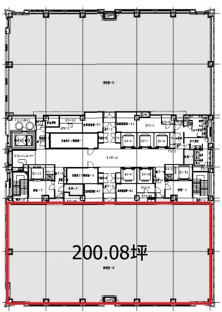 品川シーサイドキャナルタワーW 間取り図