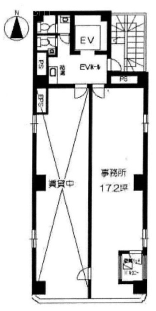 三誠堂ビル2F 間取り図