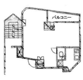 サニーガーデン401 間取り図