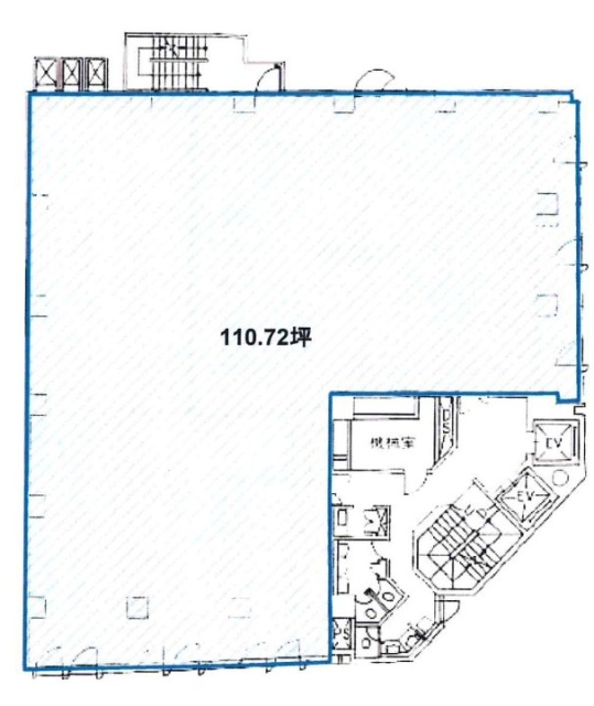 平河町ビルB2F 間取り図