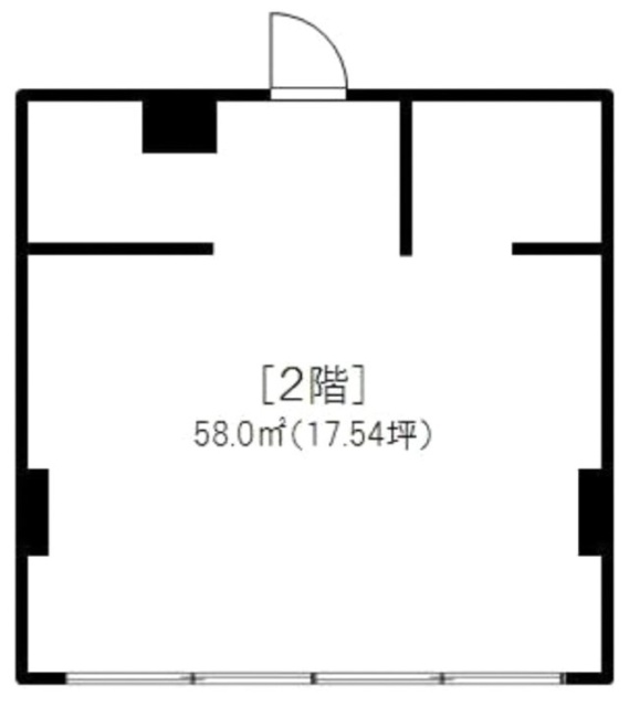カナディアンビル2F 間取り図