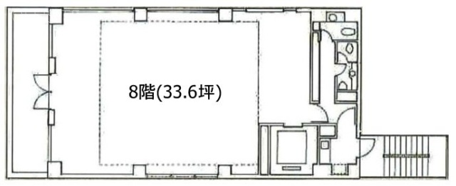 ノザワビルディング8F 間取り図