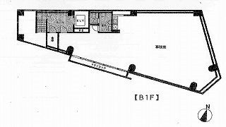 YKD代々木B1F 間取り図