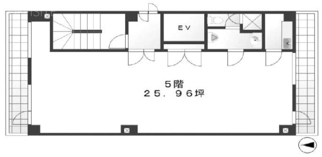 浅草橋STビル5F 間取り図