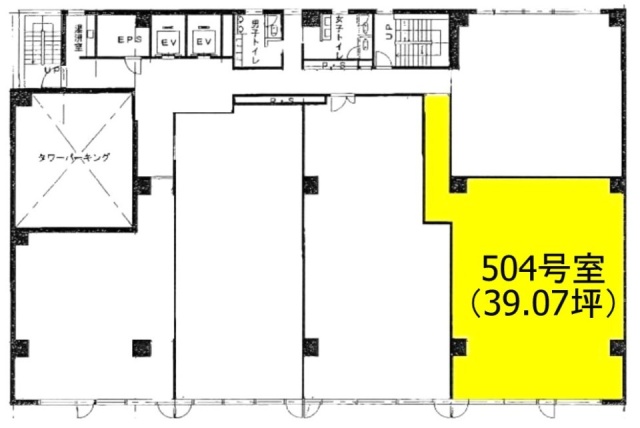 光正第2ビル504 間取り図