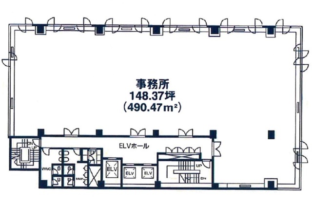 マツモトビル3F 間取り図