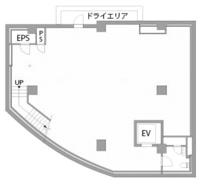 神宮前115ビルB1F 間取り図