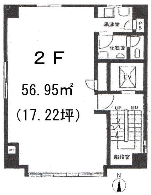新橋ホリイビル2F 間取り図