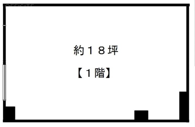 名取ビル1F 間取り図