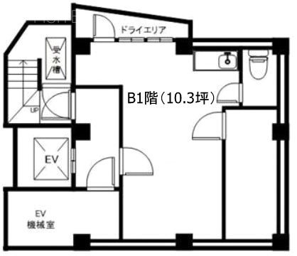 上高田ロイヤルB1F 間取り図