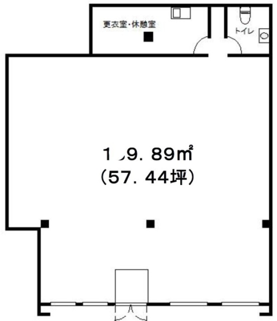 エミネンス新千葉ビル1F 間取り図