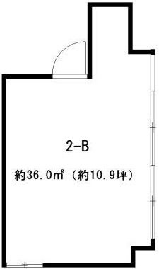 三愛ビルB 間取り図