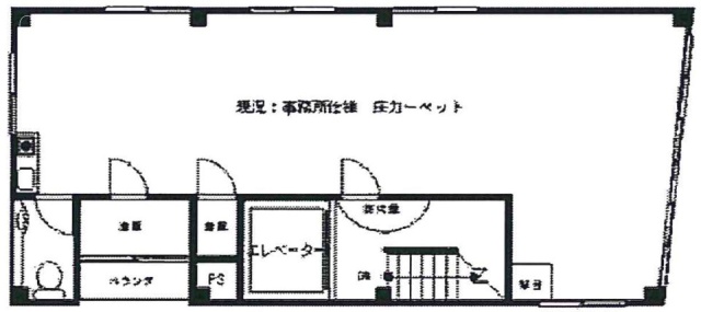 アイケイビル3F 間取り図