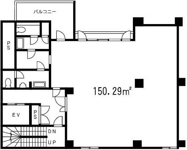 カンユウCHIBAビル2F 間取り図