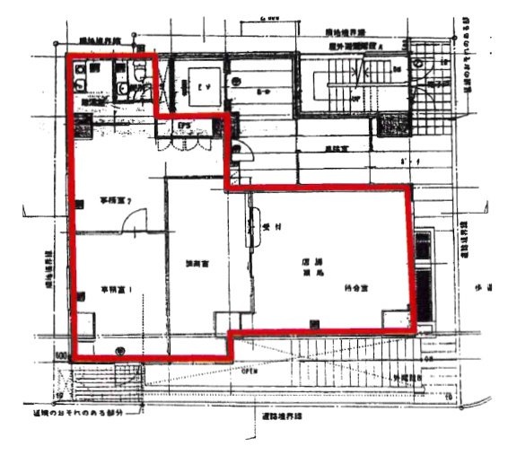 FPG links OTEMACHI1F 間取り図